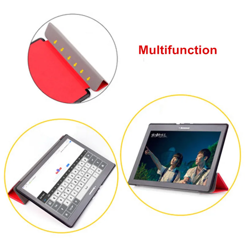 Для Lenovo Tab3 10 для бизнеса TB3 70F / M чехол планшета 1 дюймов Tab2 A10 L 30 X30F + пленка