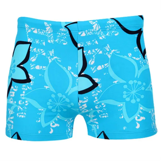 Для талии 130 см Мужские Плавки размера плюс шорты для плавания плавки сексуальный купальный костюм для мужчин zwembroek Боксеры Шорты Desmiit - Цвет: S1407 Sky Blue