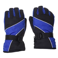 New Sale Men Ski Gloves Thermal Waterproof For Winter Outdoor Sports Snowboard Blue Red Grey Sky