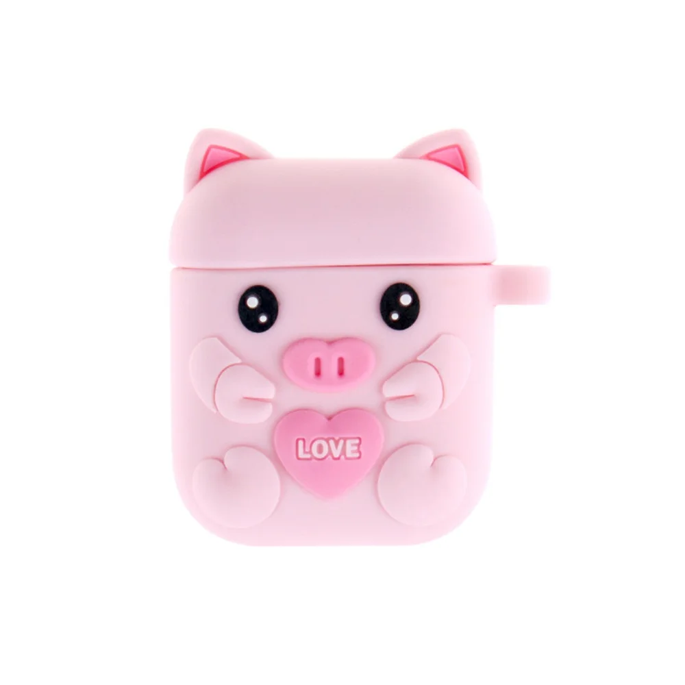

Cute Cartoon Earphone Cases Soft Silicone Case Shockproof Cover For Apple AirPods Cute Protector Cases for Air Pods 1/2