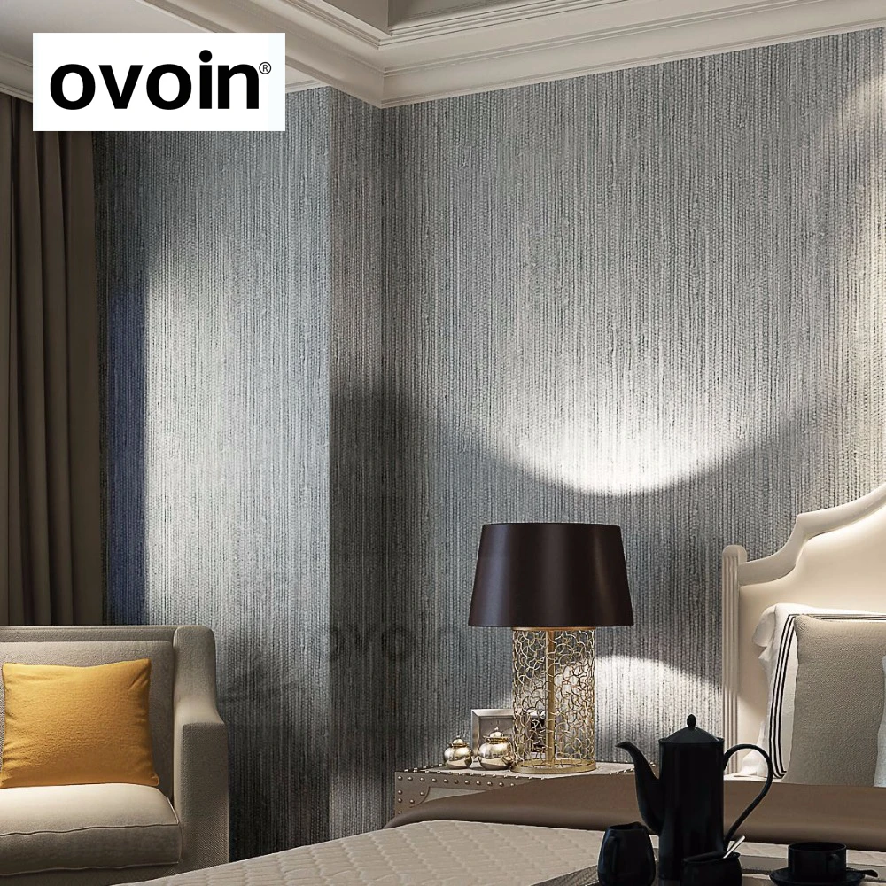 Silver Metallic Vinil Texturas Grasscloth Wallpaper Rolo Quarto ~ Papel De Parede Rustico Para Quarto Silver Metallic Vinil Texturas Grasscloth Wallpaper Rolo Quarto ~ Papel De Parede Rustico Para Quarto