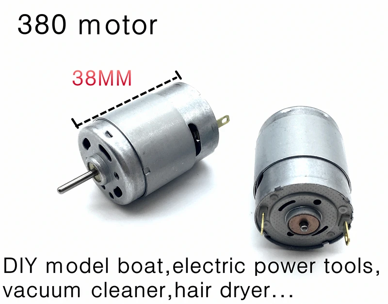 

Good RS 380 motor,12V high speed Large torque,DC micro motor