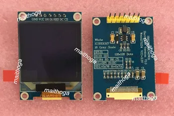 

1.46 inch 7P SPI White OLED Screen with Adapter Board SSD1327 Drive IC 128*128