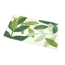 Бытовой комфортный ковер стекающиеся листья ванная комната Противоскользящие коврики Абсорбент для кухни колодки