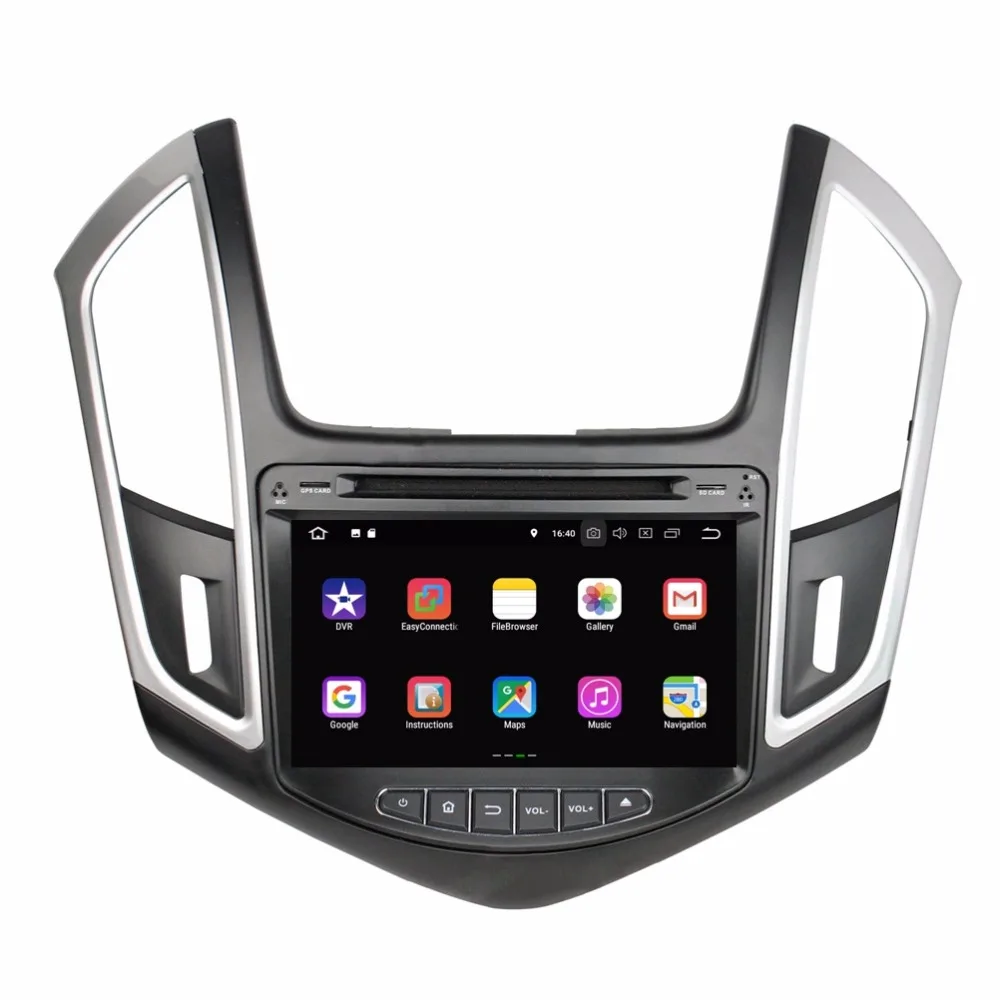 Excellent Quad Core 2 din 8" Android 8.1 Car DVD Player for Chevrolet Cruze 2013-2015 2GB RAM Radio GPS WIFI Bluetooth 16GB ROM USB DVR 1