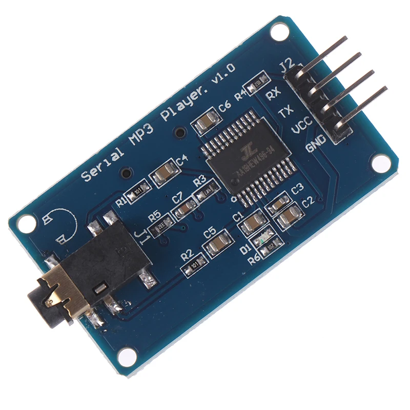 

New Hot YX5300 UART Control Serial MP3 Music Player Module 1PC