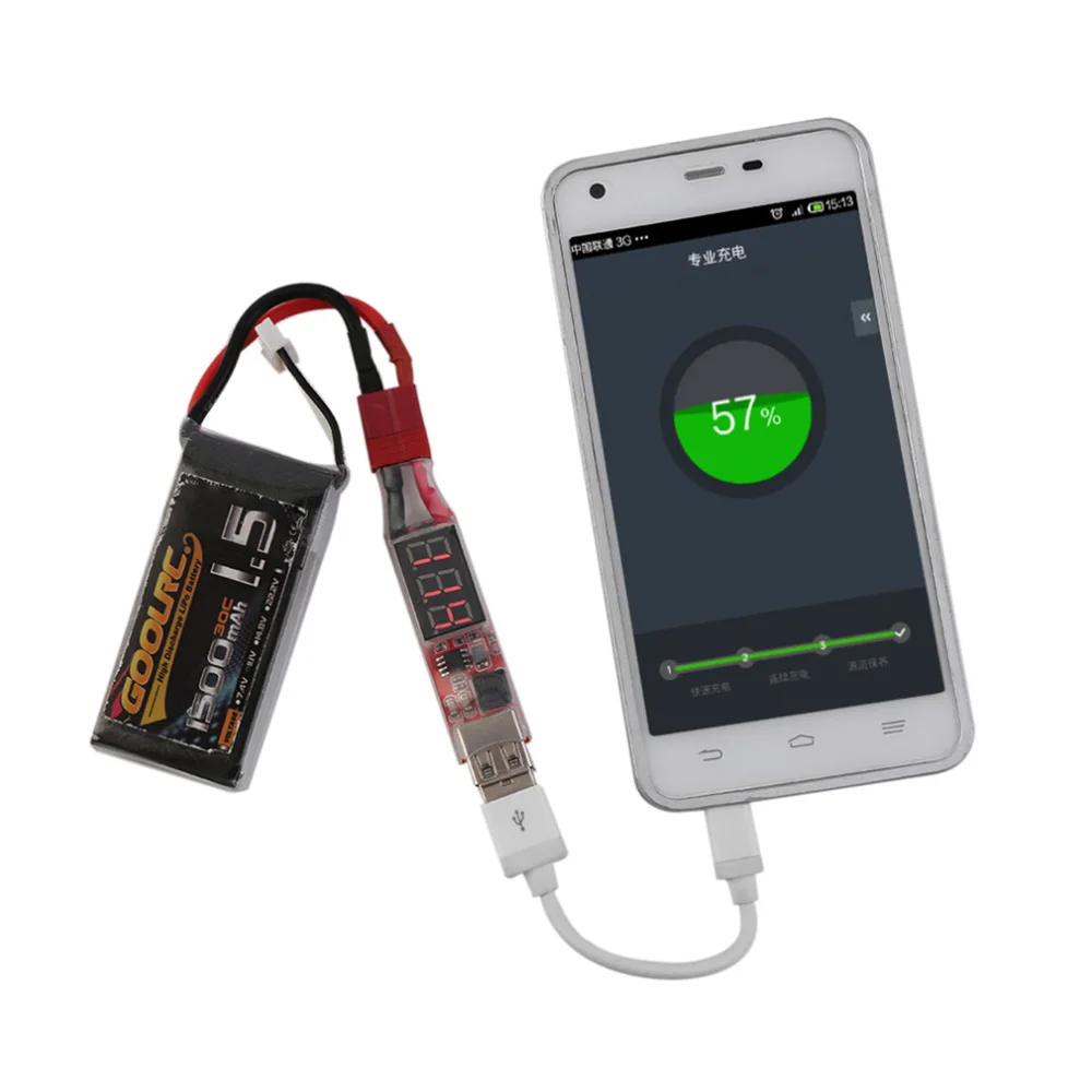 Зарядное устройство для литиевых аккумуляторов 2S 6S переходник T Plug XT60 с
