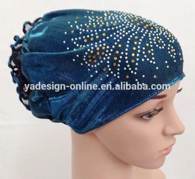 New convenient crystal beaded HIJAB islamic capin Women's Scarves from