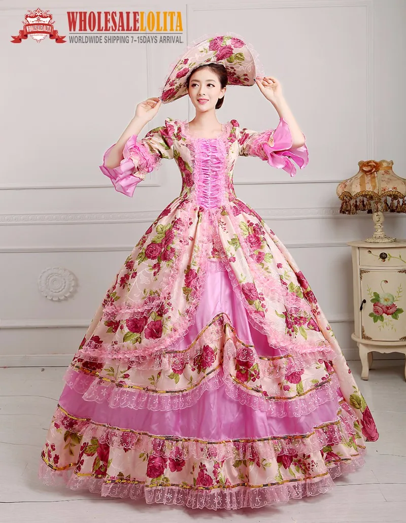 Период 18 век корт платье средневековая готика вдохновленное платье на заказ сделано в размерах XS-3XL