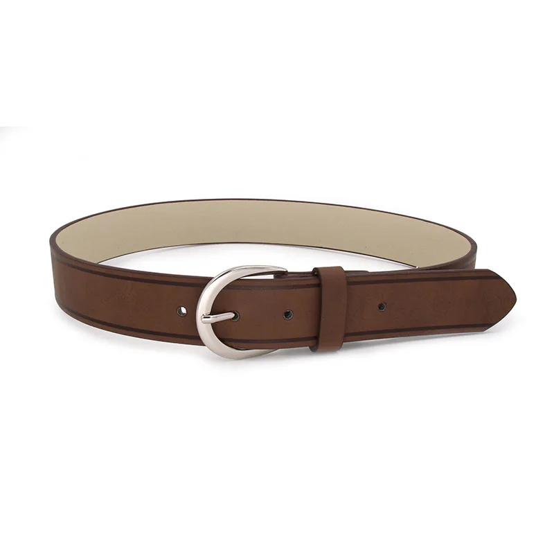 

Hot Sale Luxury Pin buckle cowhide Female Belt for Women for men Unisex Hip-Hop Genuine Leather Jeans Girdles Belts