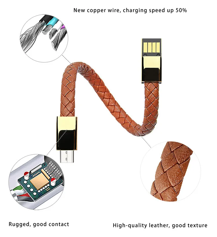 Carregador de Linha Dados para Iphone Pro tipo c Pces Cabo Carregamento Iphone Huawei 5s 8 Xiaomi Plus x xs Max Oppo mi P20 Adaptador 5 Usb 14 Cheap Cabos flexíveis de celular