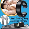 Acupressure Anti Snore Ring Magnetic Therapy Snore Stopper Acupressure Treatment Snoring Device Against Snoring Finger Ring ► Photo 1/6