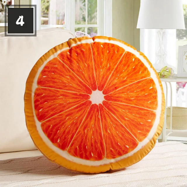 Simulation Fruit Pattern Pillow Blanket 2 in 1 Office Nap Pillow