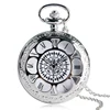 Cosplay Anime Kuroshitsuji Black Butler Silver Quartz Pocket Watch Sebastian Ciel Necklace Pendant Boy Men Gift Relogio De Bolso ► Photo 2/6