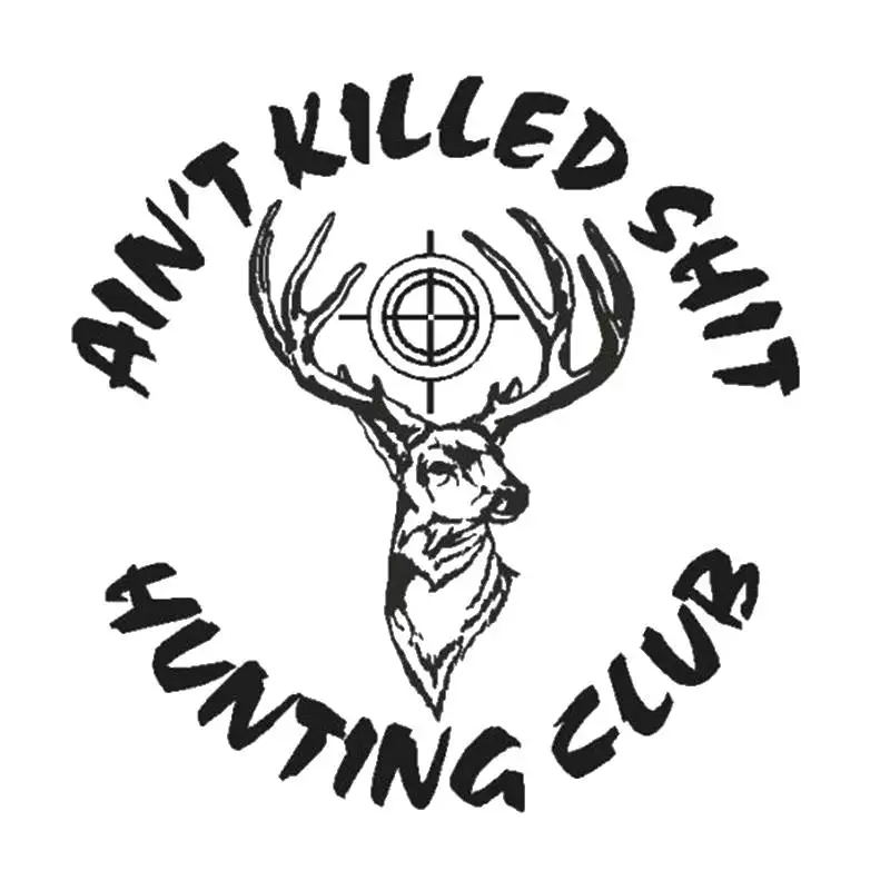 Hunt Sticker Name Hunting Shoot Buck Hunter Shop Posters Vinyl Wall