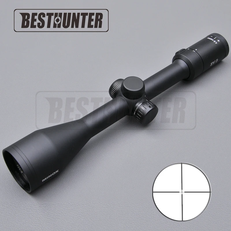 

Minox 4.5-14x44 SF Hunting Rifle Scope Parallax Side Focus Tactical Riflescope Sniper Gear With Lens Cover