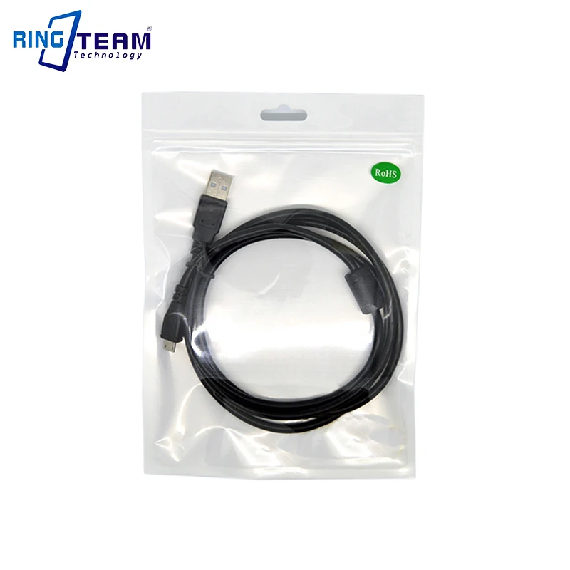 USB кабель для передачи данных Panasonic Lumix камер G5 G6 GF3 GF6 GF7 GH3 GM1 GM5 GX1 GX7 LF1 LX5 LX7 LX100 LZ20 LZ40