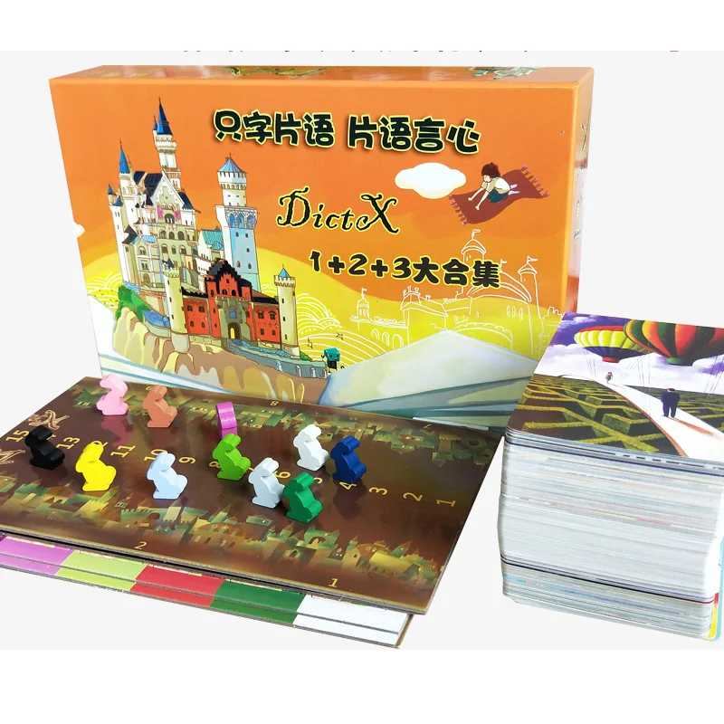 "Dixit" Board Game Card game 1+2+3 Version 252 Cards Kid's Board Game