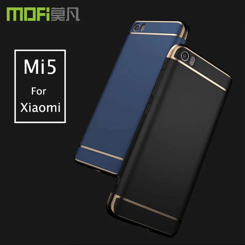 Xiaomi Mi 5 чехол MOFI 3 в 1 Жесткий Чехол для Xiaomi Mi 5 полный Чехол Xiaomi Mi 5 Роскошный чехол coque capa funda 5,15''