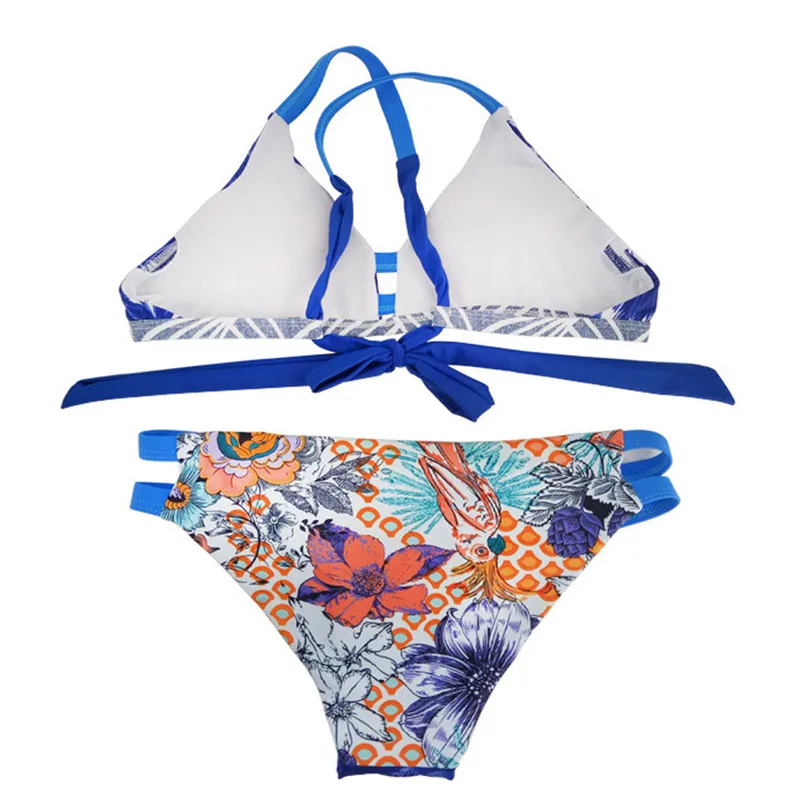 Bikini 2019 Female Swimsuit Women Swimwear Thong Push Up Bikinis Set low Waist Swimming Suits for Bathing Suit #2y09 (6)