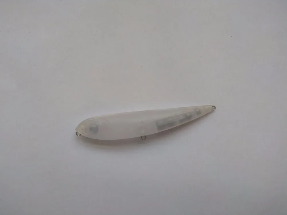 10 pcs Unpainted Crankbait Fishing Lure Body 4 2//3 Inch 1//2 OZ Blank lures 105