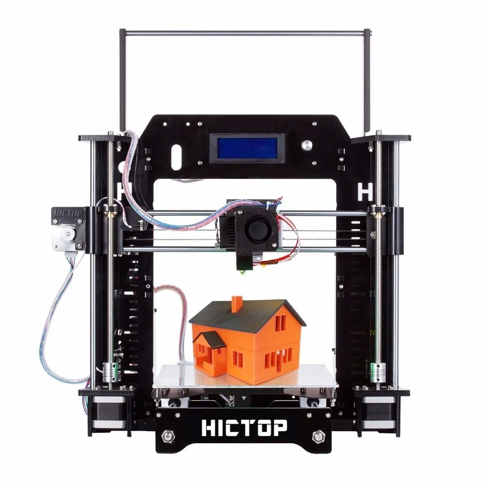 HICTOP Filament Monitor Desktop 3D Printer Kits Reprap Prusa I3 MK8 DIY ... - HICTOP Filament Monitor Desktop 3D Printer Kits Reprap Prusa I3 MK8 DIY Self Assembly Printing Size