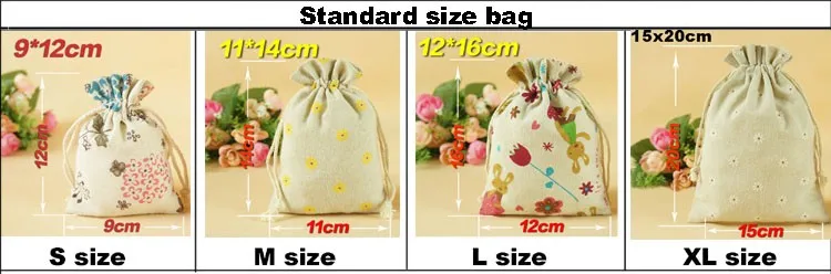 four size gift bag