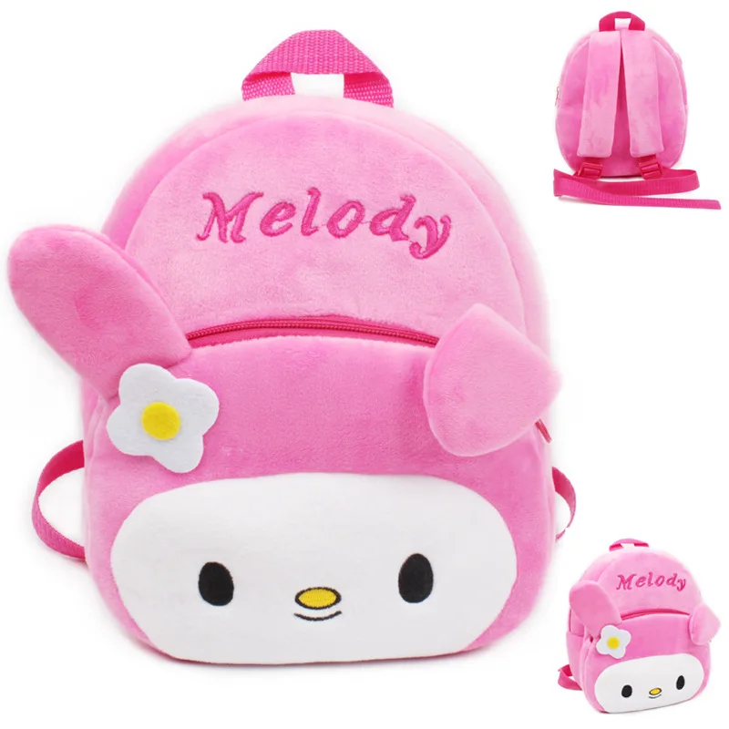 New Cute Women's Backpack Baby Girl Plush Schoolbag 1 2 years old early