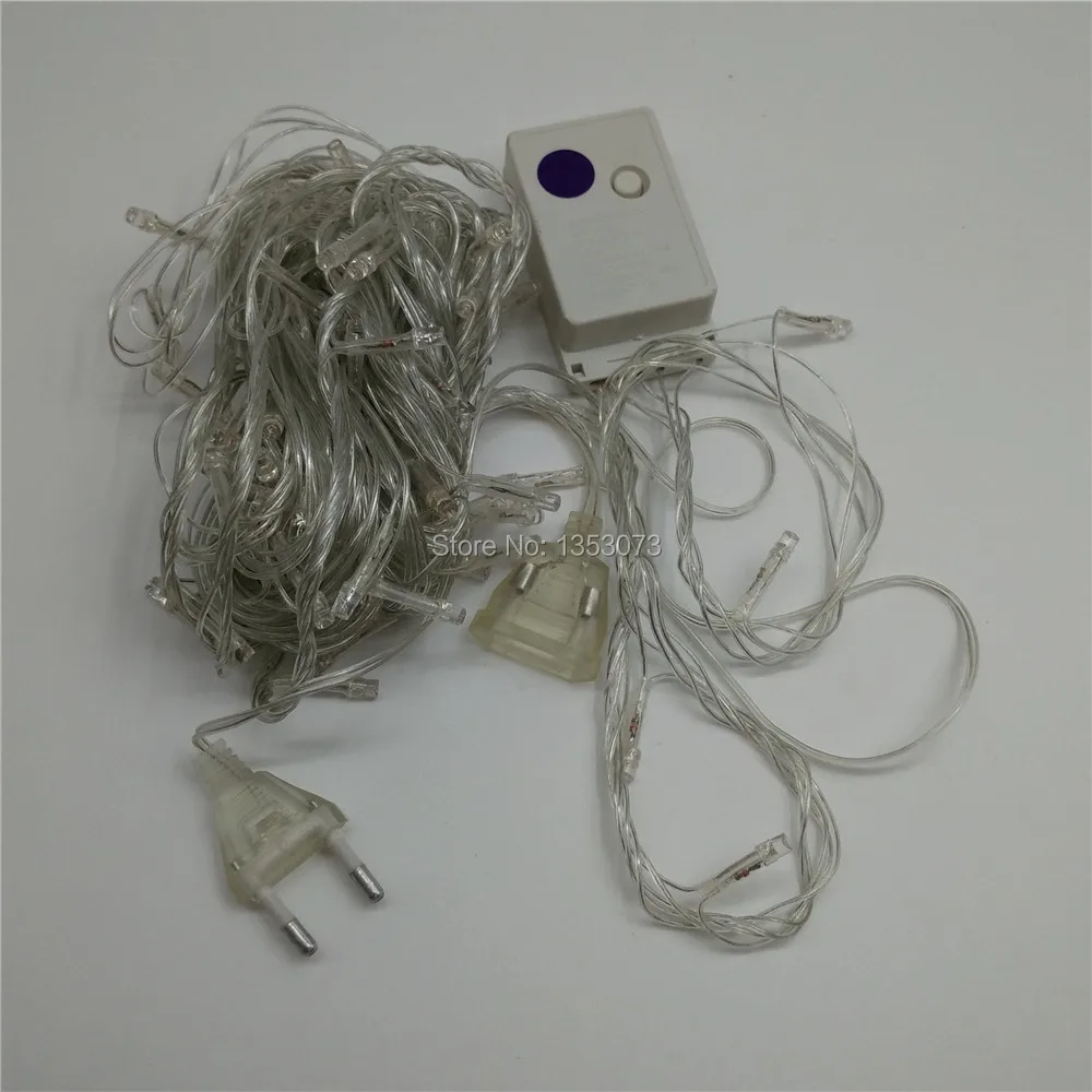 Multicolour 100 LED String Light 10M 220V 110V Decoration Light for Christmas Party Tree Wedding With 8 Modes cordoes de LED 1-4
