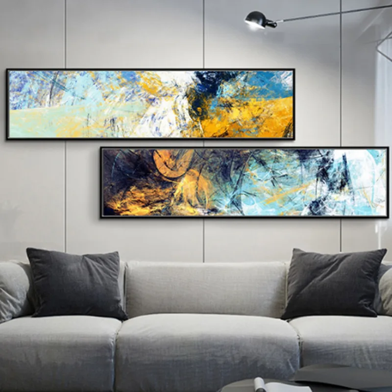 

Hand Painted High Quality Wall Art Painting Abstract line oil painting on canvas Art Oil Painting Canvas Living Room Artwork