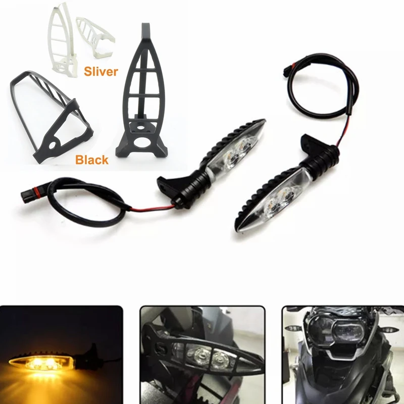 For BMW R1200GS ADV Motorcycle Turn Signal Indicator Light Grill Protector Cover B.Fjpg
