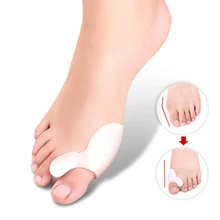 Мода Уход корректор брекеты вальгусная деформация ортопедический палец на ноге большая кость инструмент ночного использования протектор шина