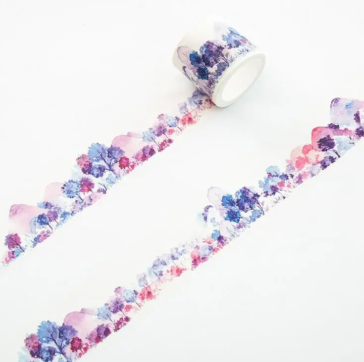 

4 cm Wide Mountain Forest Of Dreams Washi Tape Adhesive Tape DIY Scrapbooking Sticker Label Masking Tape