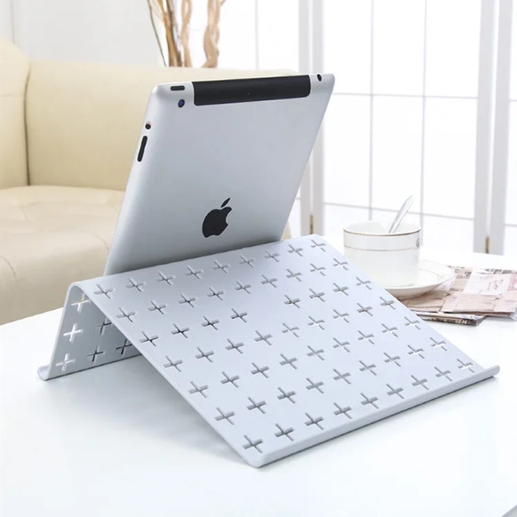 

Universal Tablet PC Cooler Pad Multi-angle Display Stand Holder for iPad Drawing Moving Playing Working Durable ABS