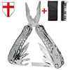 EDC Survival Multi tool Knife Outdoor Swiss Army Tools Pocket Folding Pliers Knife Bottle Opener Keychain for Camping Hiking ► Photo 1/6