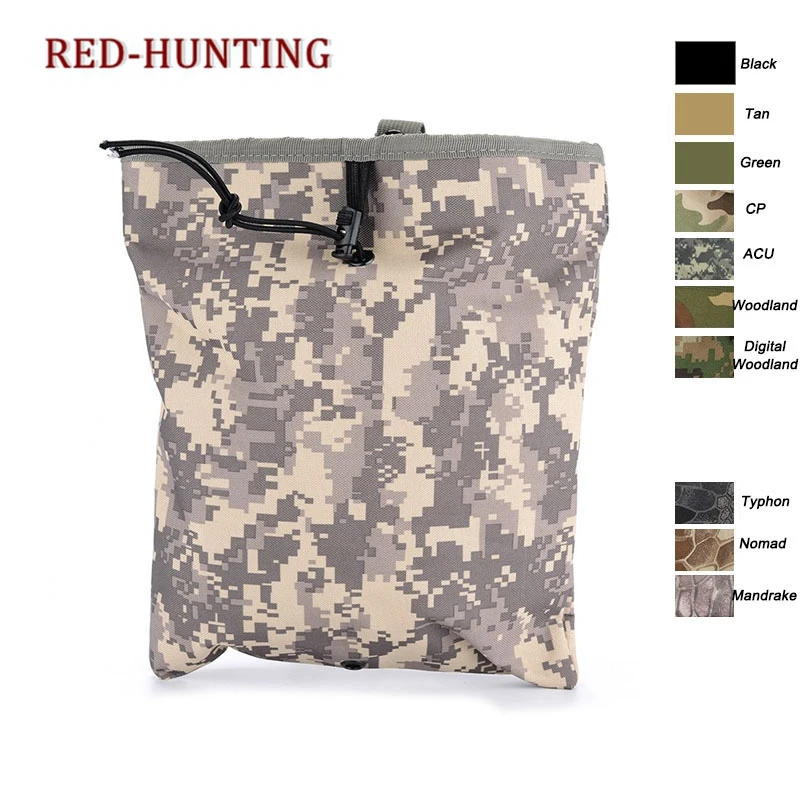 4Colors Tactical Military Paintball Molle Magazine Mag Dump Drop Small