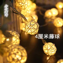 led Тайланд chinlon световые гирлянды Светодиодная лента рождественских огней батарейный ящик гирлянда