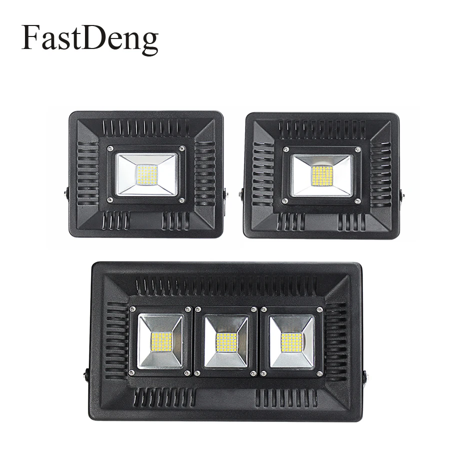 

220V LED Flood Light 30W 50W 100W Outdoor Waterproof Led Reflector Warm White/Cold White Outdoor Wall Lamp Outside Lamp