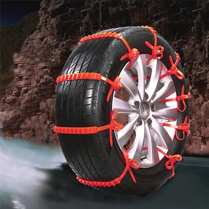 1PCS Universal Car Tires Snow wheel Chains Winter Non slip Wearproof
