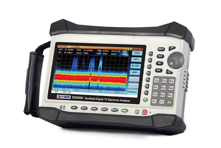 DEVISER DS2800 Ручной цифровой кабельный ТВ анализатор спектра