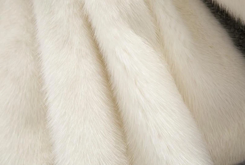 Дизайнерское модное зимнее пальто из искусственного меха лисы и норки для беременных женщин, роскошные Средние Длинные шубы из искусственного меха, Женское пальто
