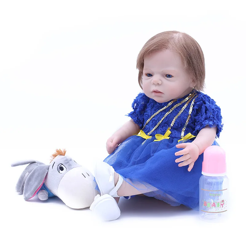 OtardDolls bebes Reborn Dolls Реалистичная кукла для малышей Мягкая силиконовая 2" 50 см полное виниловое покрытие кукла Boneca для девочек игрушки на день рождения