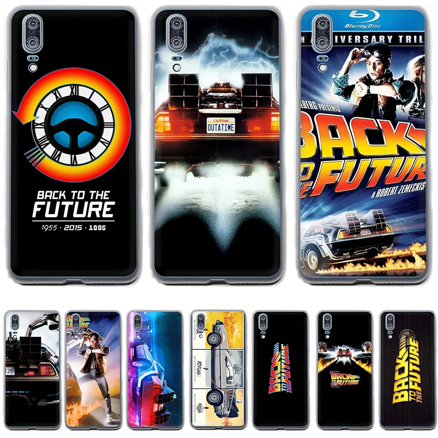 

Phone Case Cover Back To The Future Boy For Huawei P8 P9 P10 P20 P30 Lite Pro P Smart Soft Tpu Cases