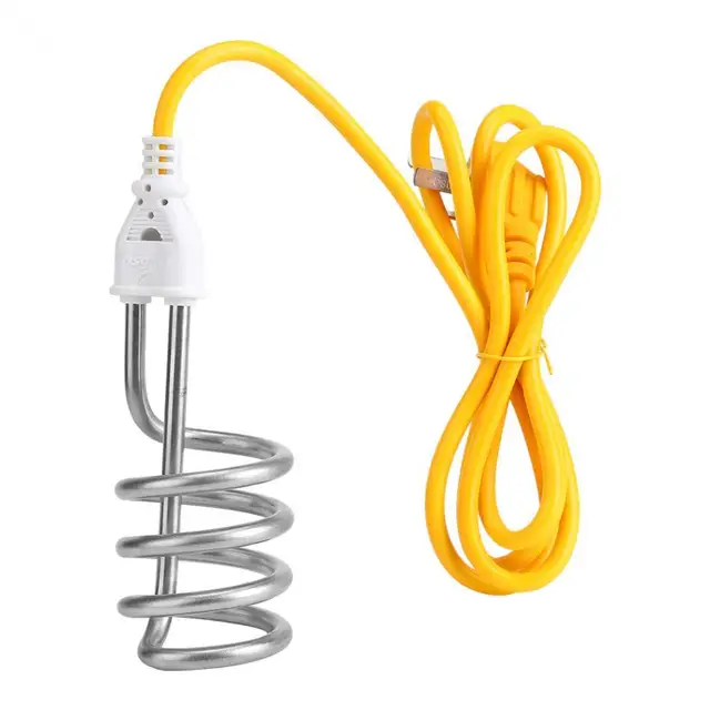 Portable Electric Immersion Heater Boiler Spiral Water Heating Portable Electric Immersion Heater Boiler Spiral Water Heating Element 1500w 220v