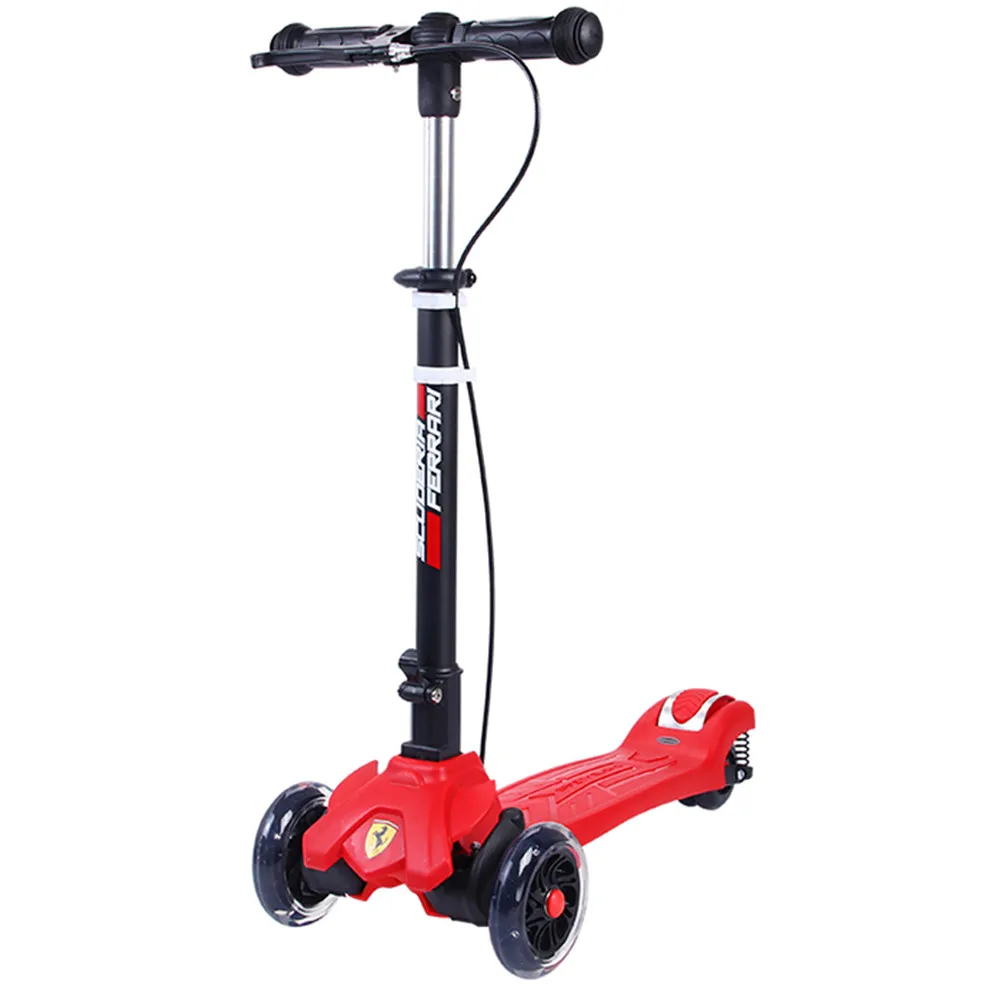 

Original Ferrari FXK50 Twist Scooter with Hand Brake Outdoor Sports Toys Skateboard Flashing Wheels Antiskid Foldable Scooters