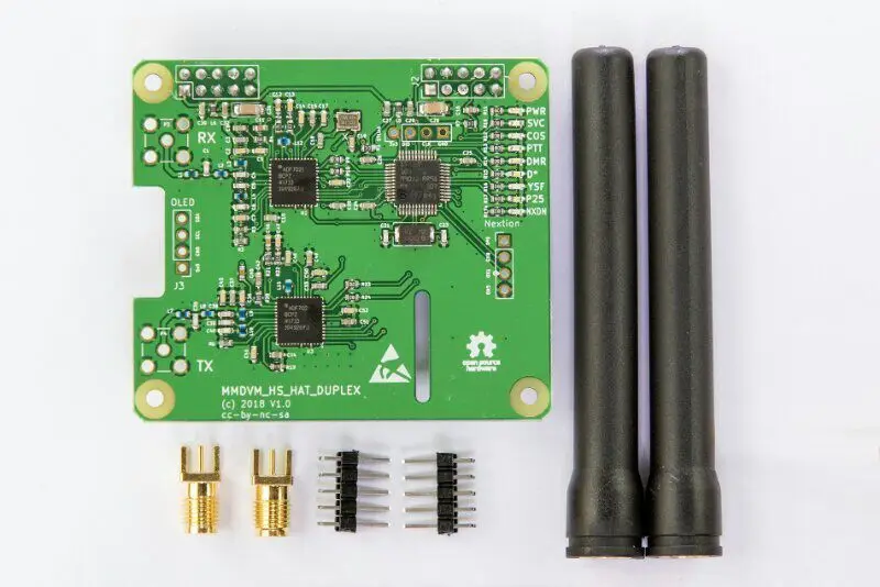 Новая дуплексная точка доступа MMDVM поддержка P25 DMR YSF NXDN SLOT 1 + 2 для Raspberry pi|Детали