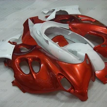 GSX600F 1998-2006 Катана Обтекатели GSX 600F 2000 набор для всего тела GSX750 2005 Оранжевый Золотой Обтекатели из белого пластика