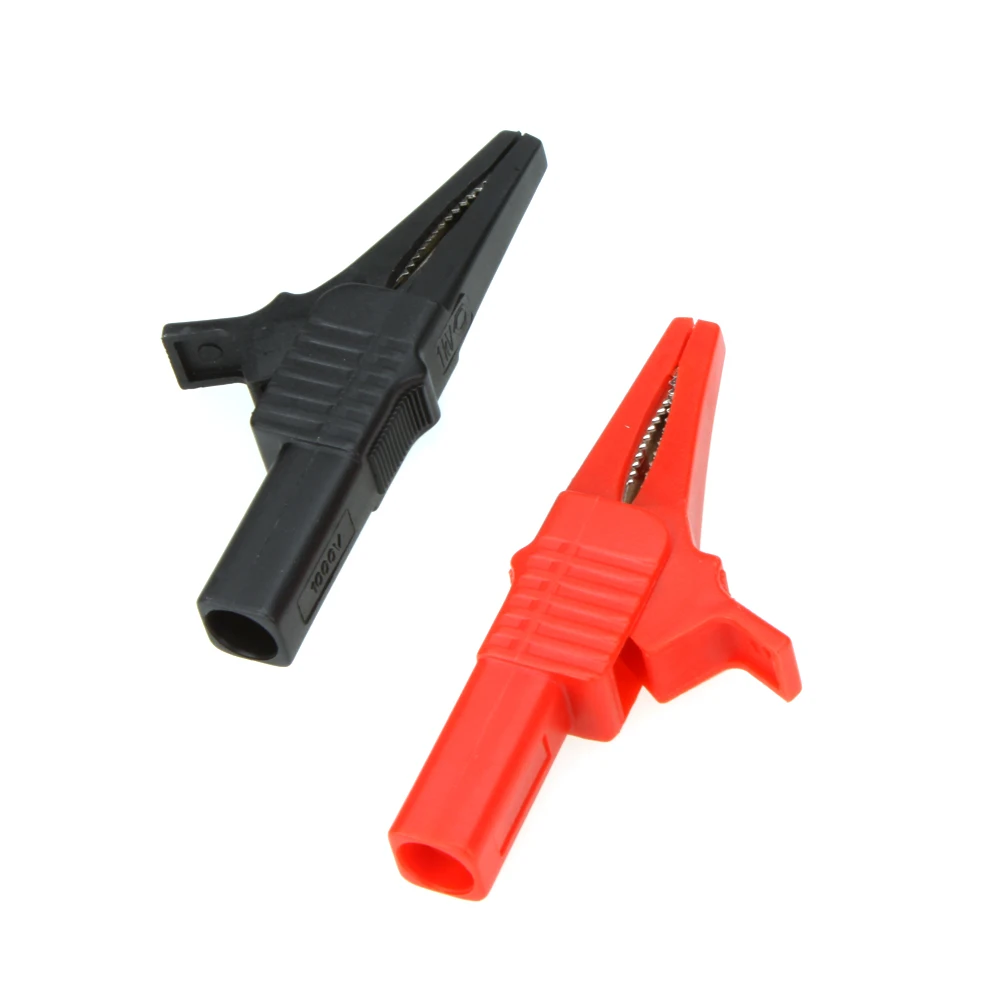 

Multimeter Test Lead Prob Alligator Clip Crocodile Test Clip For Banana End H12552
