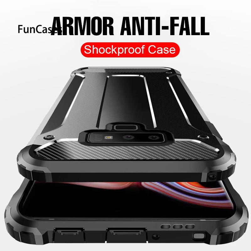 

Luxury Anti-Fall Armor Case For Samsung Galaxy S7 Edge S8 S9 Plus Note 8 9 Phone Case Cover For S8 S9 Note 9 Shockproof Case