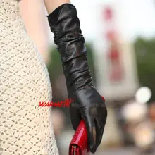 Одежда высшего качества ботильоны на низком каблуке из натуральной кожи длинные перчатки из овчины зимние elboa перчатки 1 пара/лот